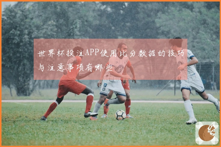 世界杯投注APP使用比分数据的技巧与注意事项有哪些